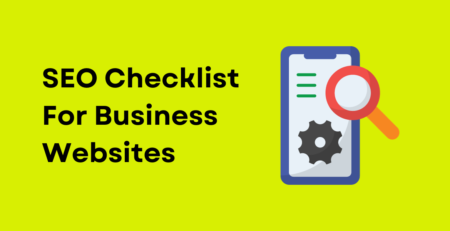 SEO checklist for business website